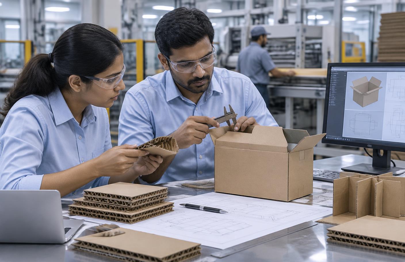 Representative visual of packaging structure review