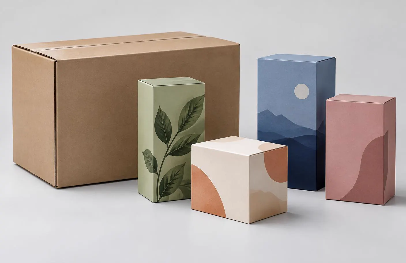 Corrugated packaging and premium printed mono cartons